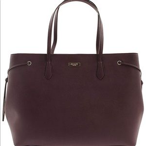 Kate Spade Ari Laurel Tote in Mahogany